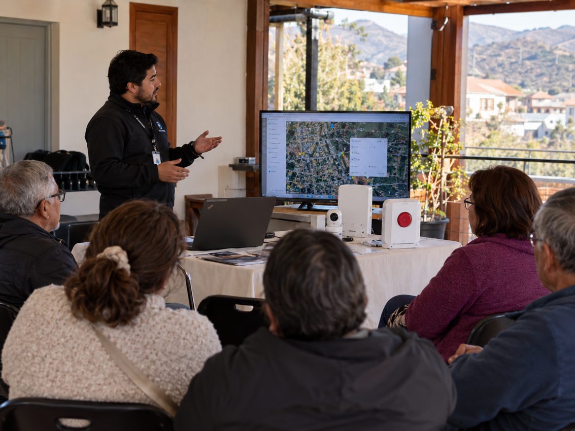 Imagen referencial de seguridad comunitaria