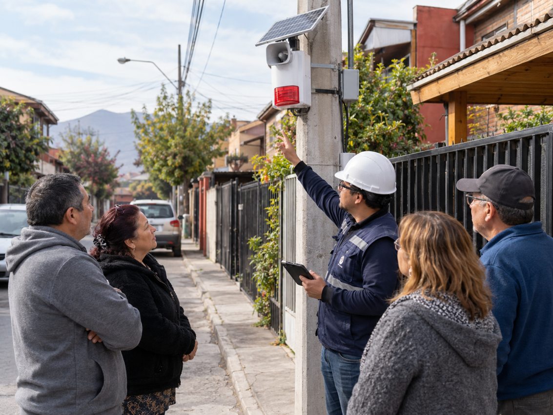 Imagen referencial de seguridad comunitaria